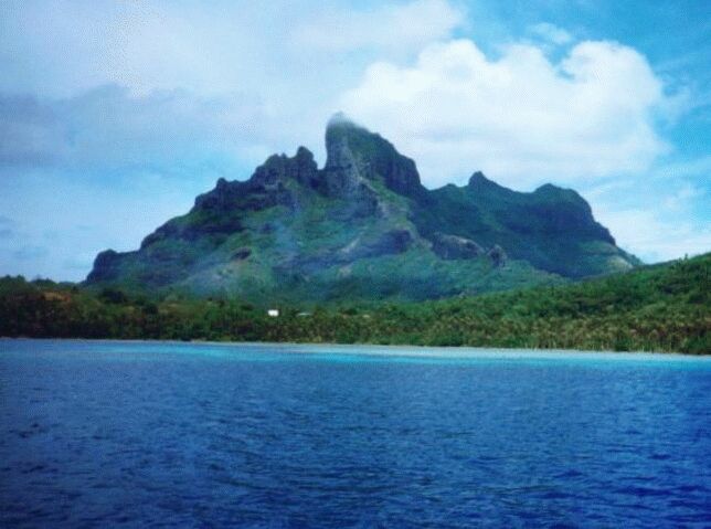 Bora Bora From the Sea 3